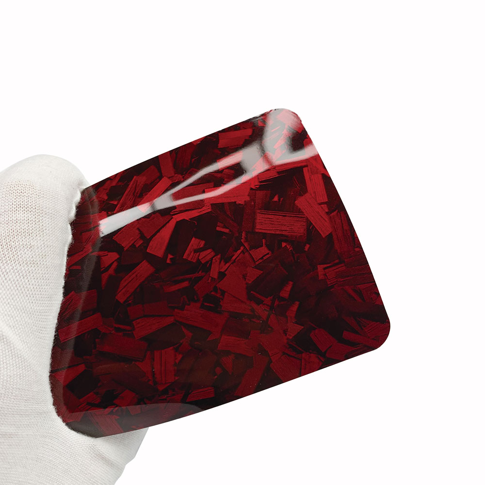 Forged Carcon Red