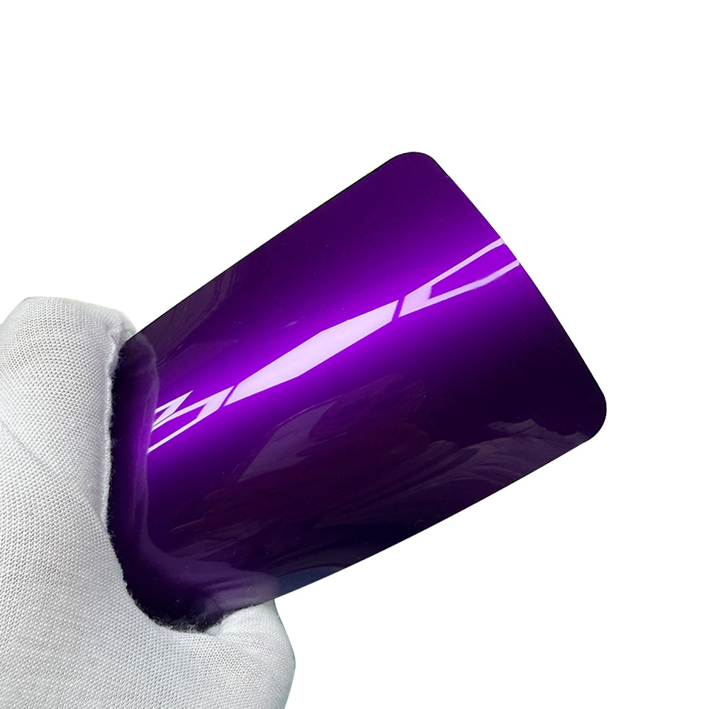 Chrome Metal Grape Purple