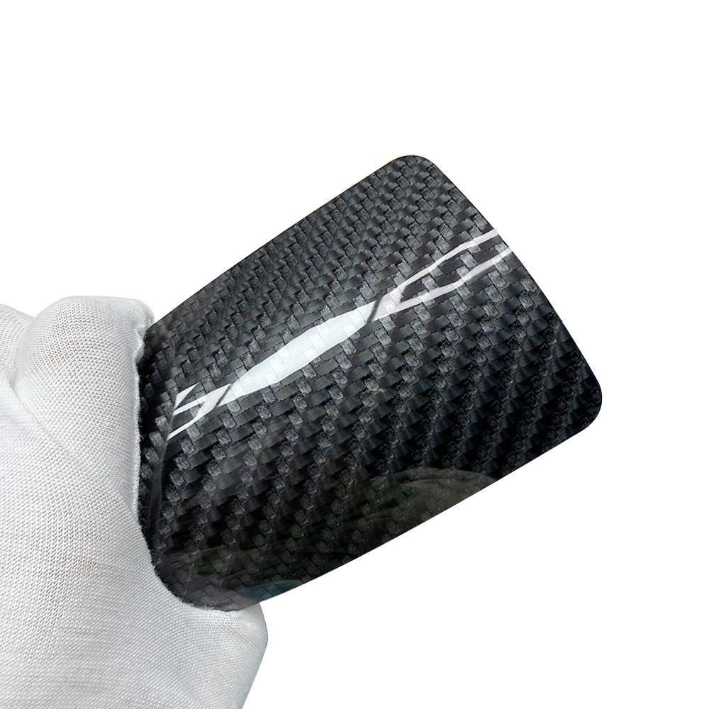 5D Carbon Fiber Black Rough Pattern